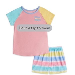 NWT WONDER NATION 2 PIECE SLEEP SET for girls XL (14-16)